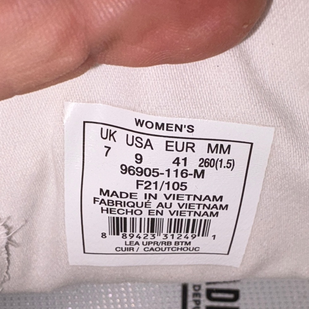 #134 Palladium Women's 9 white/lcream Combat Boots NWTWB organic shock 2 - Picture 9 of 13